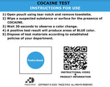 Cocaine Detection Safety Wipe