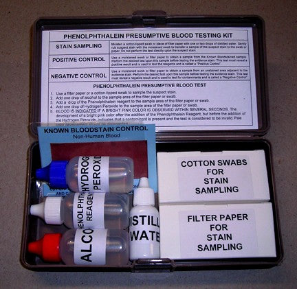 Phenolphthalein Blood Test Kit