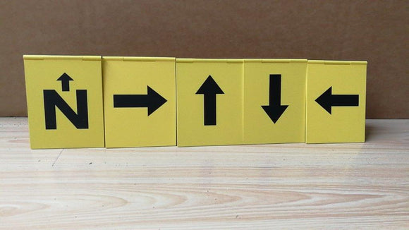 Hinged Directional Markers