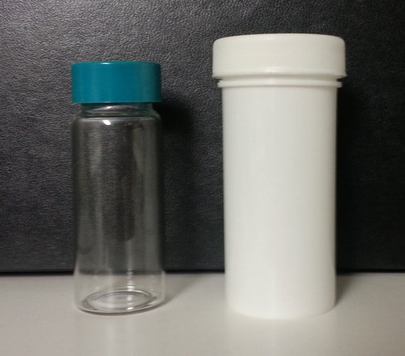 Double-Protection Sample Containers, 22mL, 12 pack