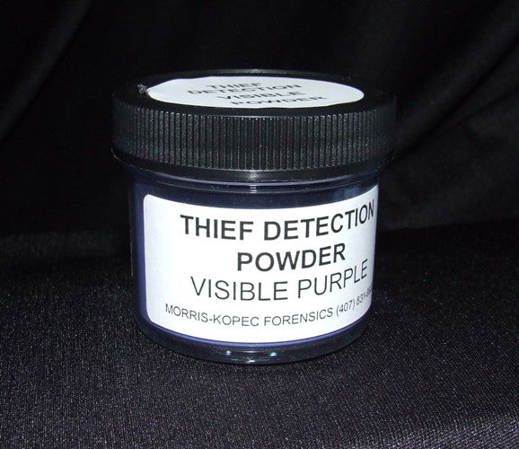 Fluo. Thief Detection Powder, Pale Greenl, Fluoresces Green