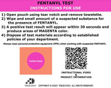 Fentanyl Detection Safety Wipe