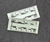 Fractional and Metric Plastic Rules - 2" / 5cm