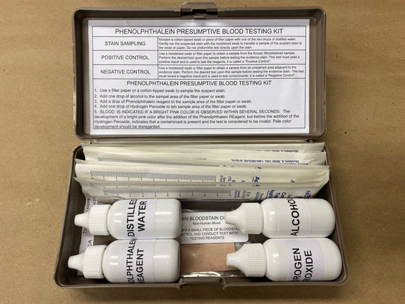 Phenolphthalein Blood Test Kit