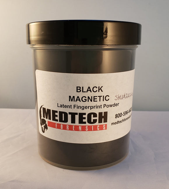 Magnetic Latent Print Powder, Black, 16 oz