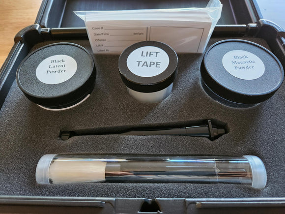 thumbnail image 2 of Classroom Latent Fingerprint Kit - Black Magnetic Powder For 4 Student Groups, Lifts 100+ Prints, Includes FBI Manual 2 of 13
