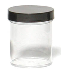 Plastic Evidence Jar, 16 oz. volume, Wide Mouth