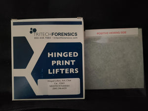 Hinged Lifters, Clear, 4"x4"