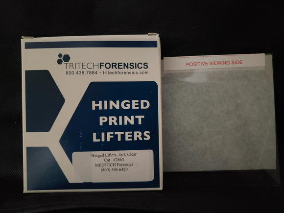 Hinged Lifters, Clear, 4