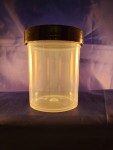 Plastic Evidence Jar, 3 oz volume, Narrow Mouth