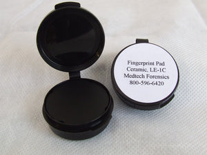 Fingerprint Pad - Round, Ceramic