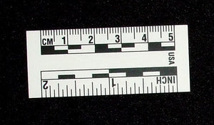 Adhesive-Backed Paper Rules - 2" & 5cm