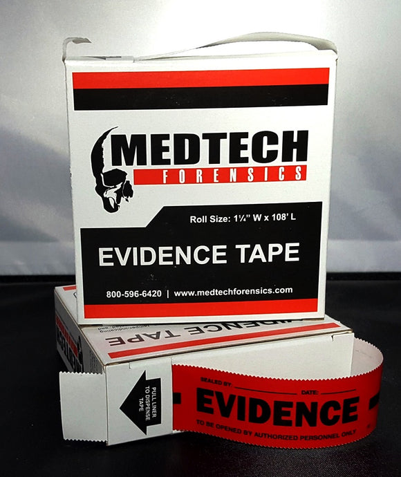 Evidence Tape, Red, 108x1.25, Each