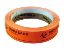 Biohazard Identity Labels 1" x 3"