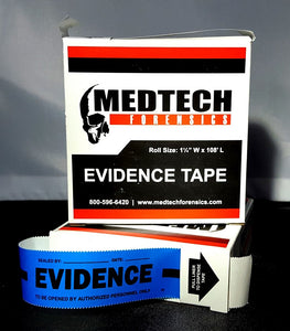 Evidence Tape, Blue, 108x1.25, 5 rolls/cs