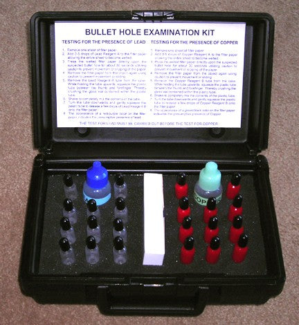 Bullet Hole Examination Kit