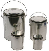 Solid Sample Metal Evidence Container - Unlined