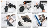 ClearView Weapons / Handgun Storage Kit - 9" x 14.5" x 2.5" - 20/pk