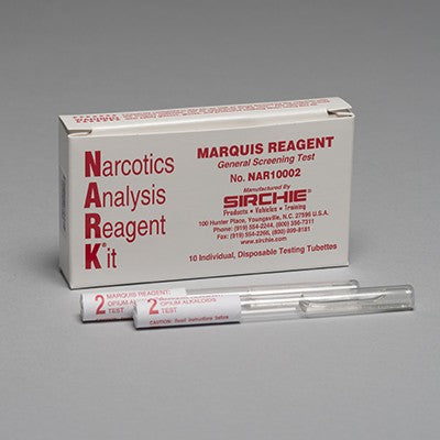 NARK Marquis Reagent (Opium Alkaloids), tube style