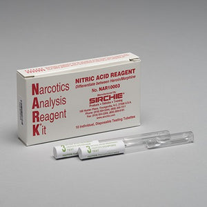 NARK Nitric Acid Reagent (Heroin/Morphine), tube style