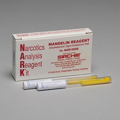 NARK Mandelin Reagent (Amphetamines), tube style